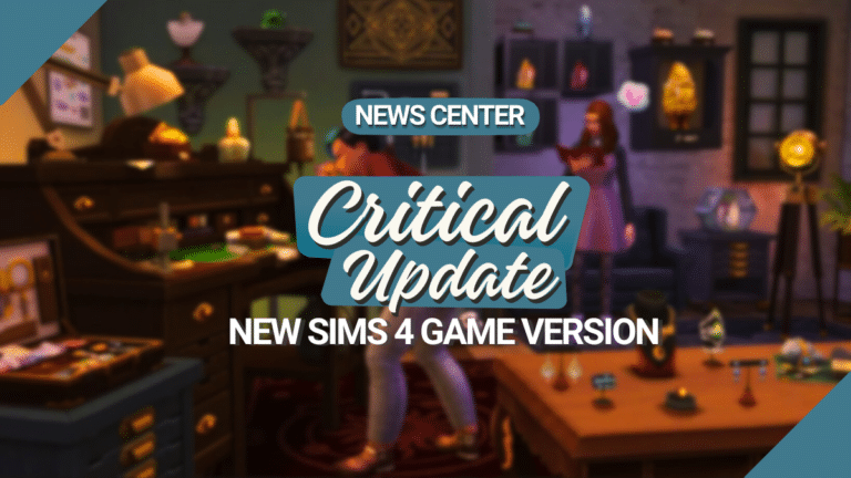 A New Critical Update For The Sims 4
