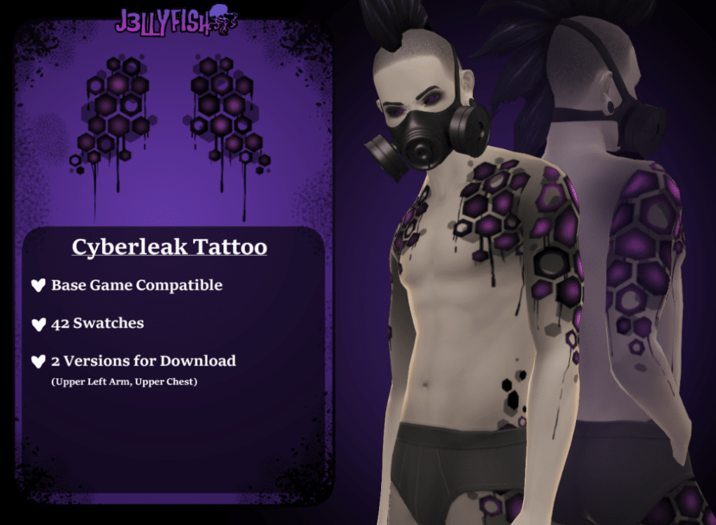 Cyberleak Full Body Tattoo