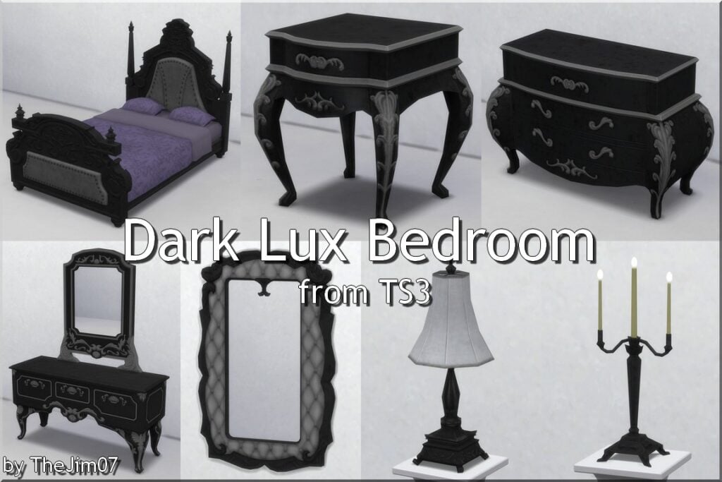 Dark Lux Bedroom