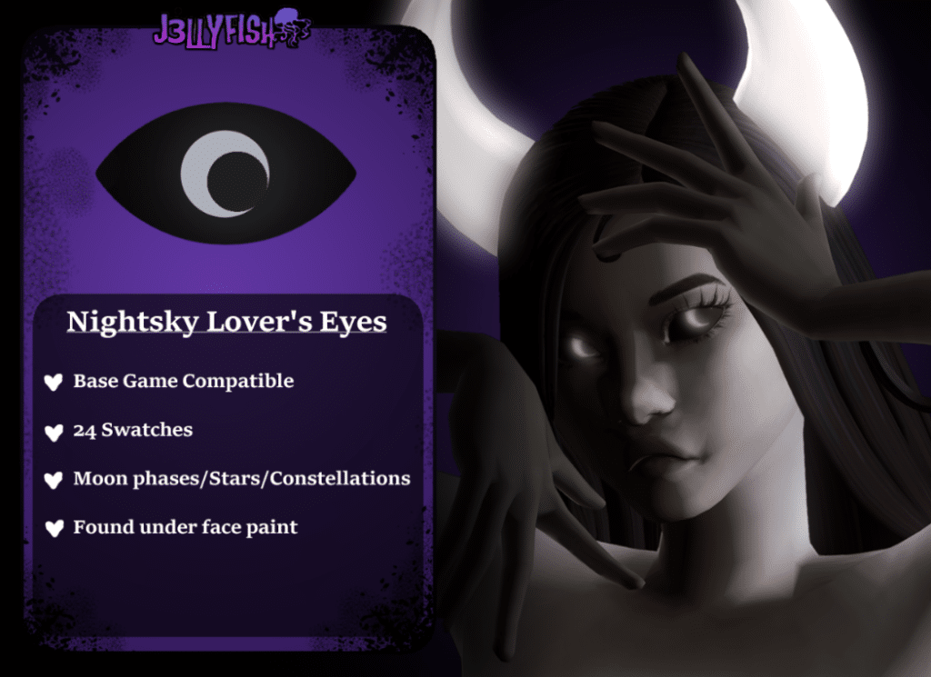 Dark Moon Eyes for Male and Female