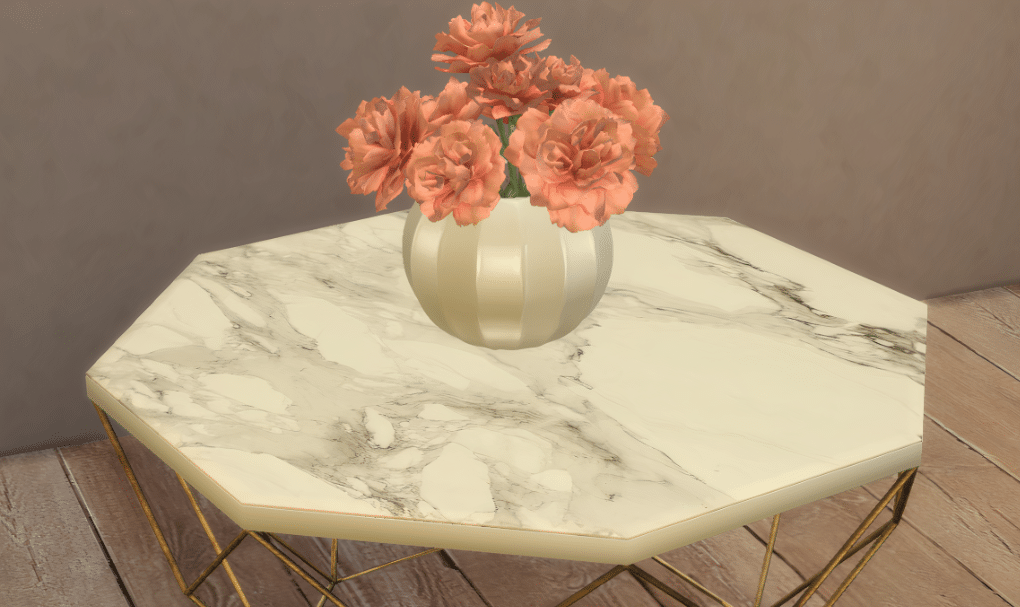 Flower in Vase Table Decor