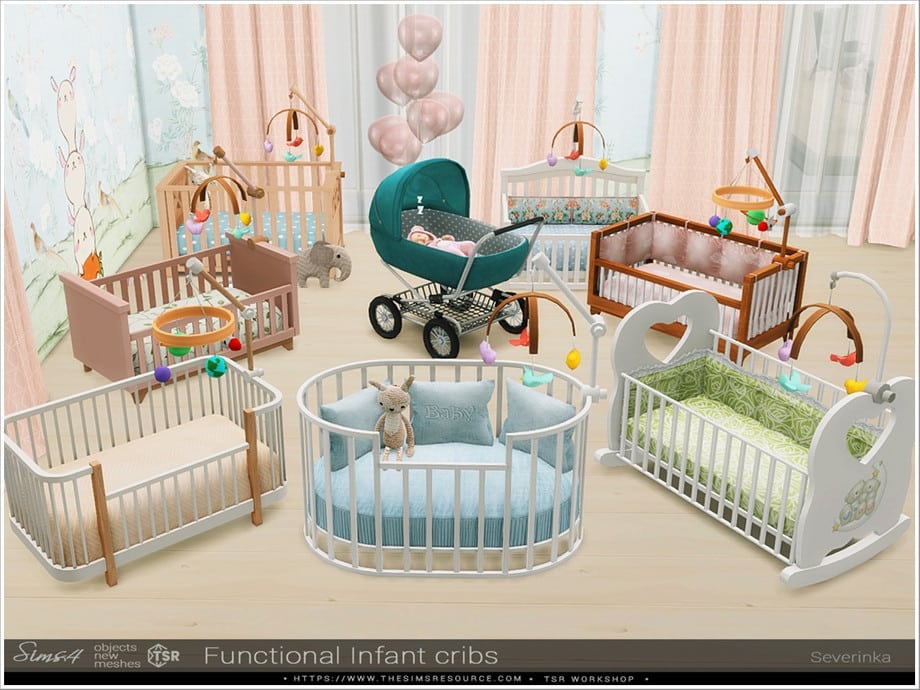 Functional Infant Cribs