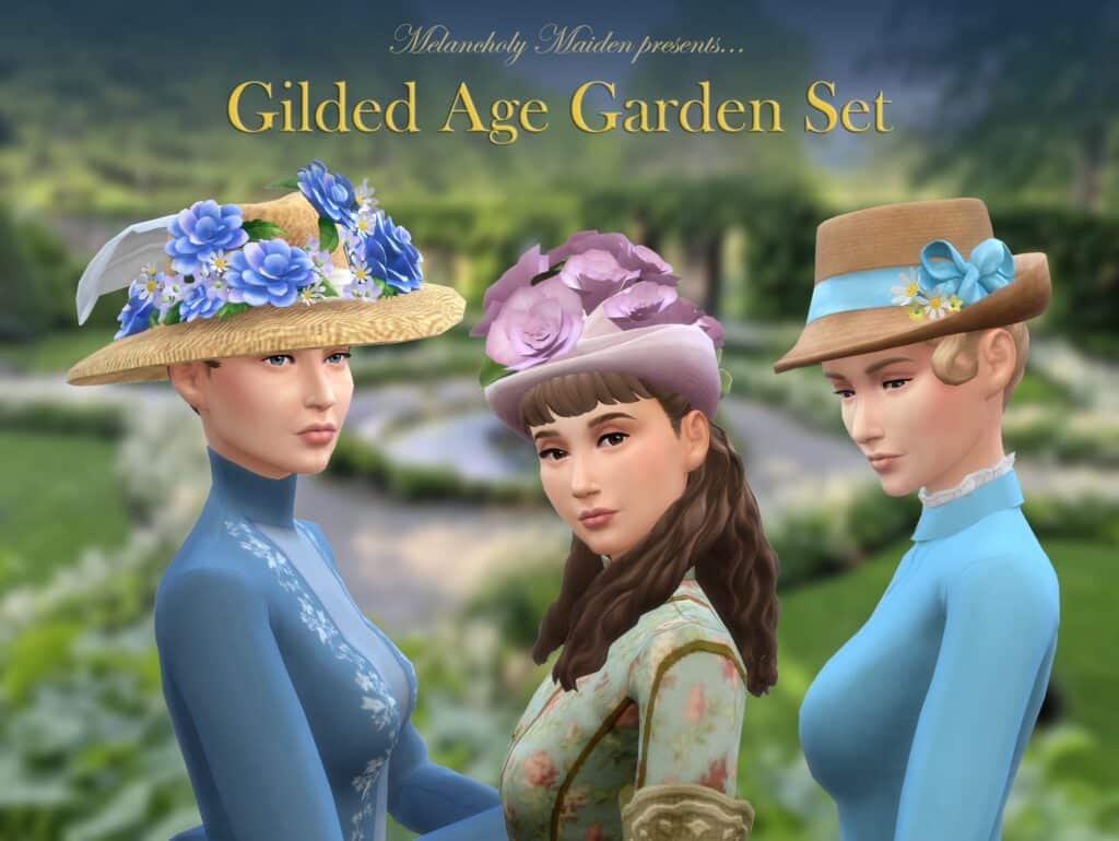 Gilded Age Garden Set