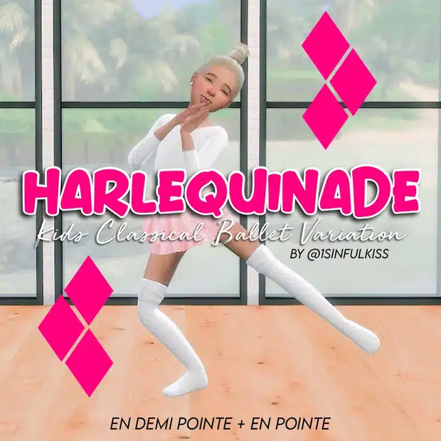 Harlequinade Kids Classical Ballet Variation