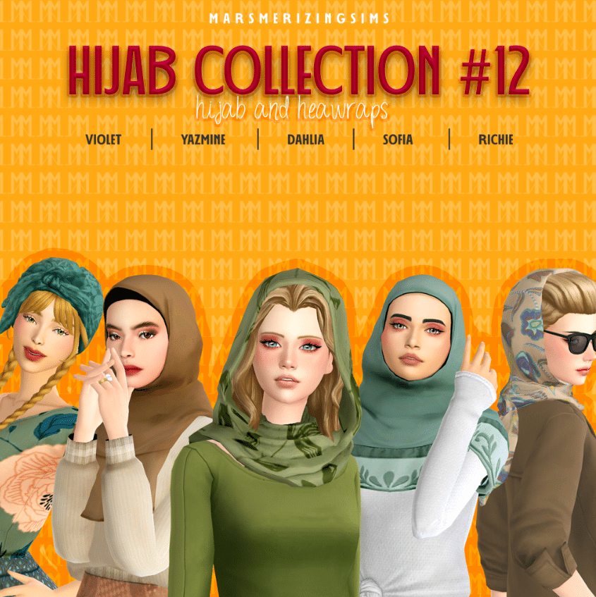 Hijab and Headwrap Accessories Collection for Female