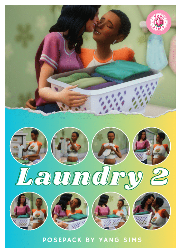 Laundry Day Couple Pose Pack