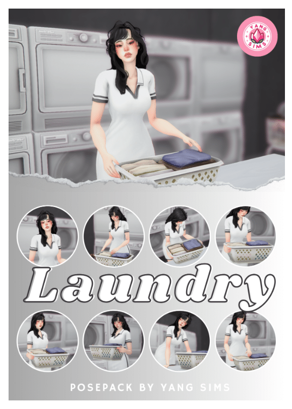 Laundry Day Pose Pack