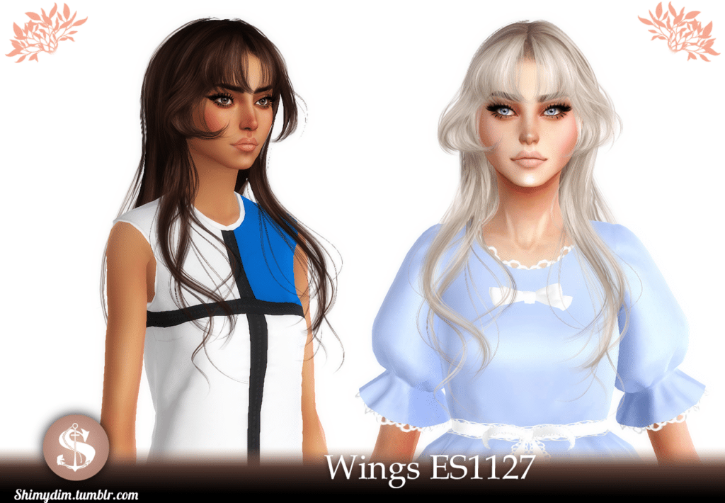 Long Layered Hairstyle Retexture for Female