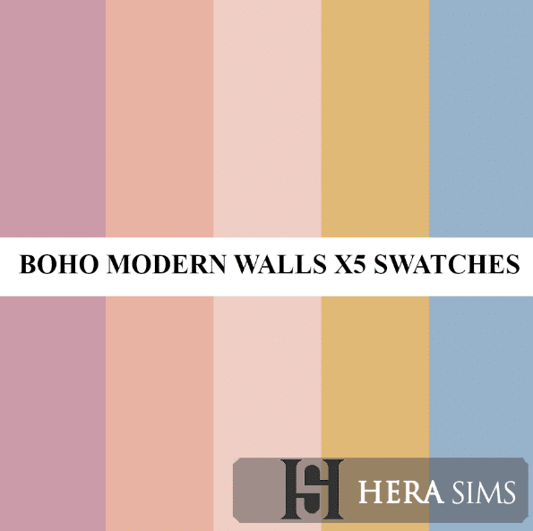 Modern Boho Wallpaper Set