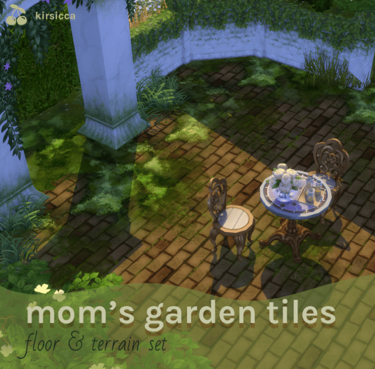 Mom’s Garden Outdoor Floor Bricks [MM]