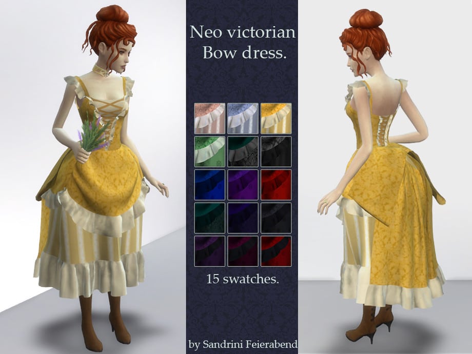 Neo-Victorian Bow Dress