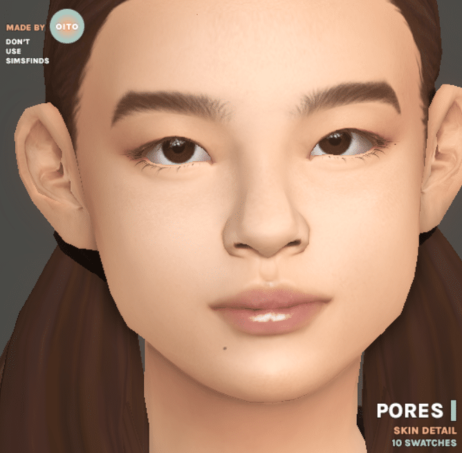 Pores Skin Details for Male and Female