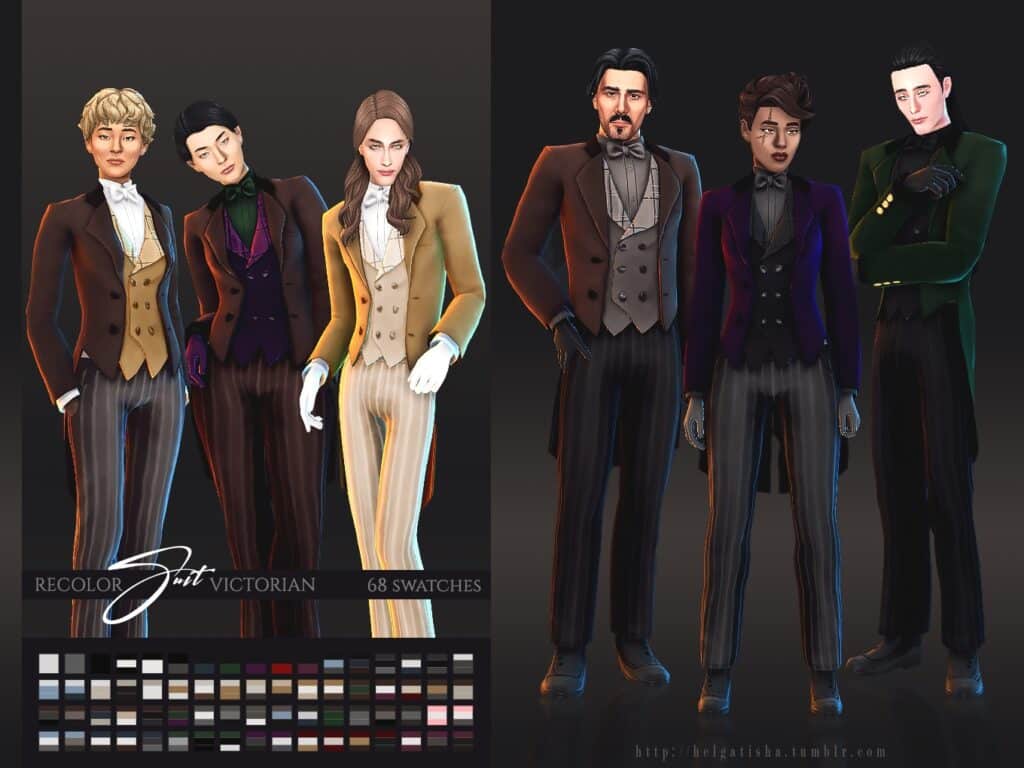 Recolor Suit Victorian