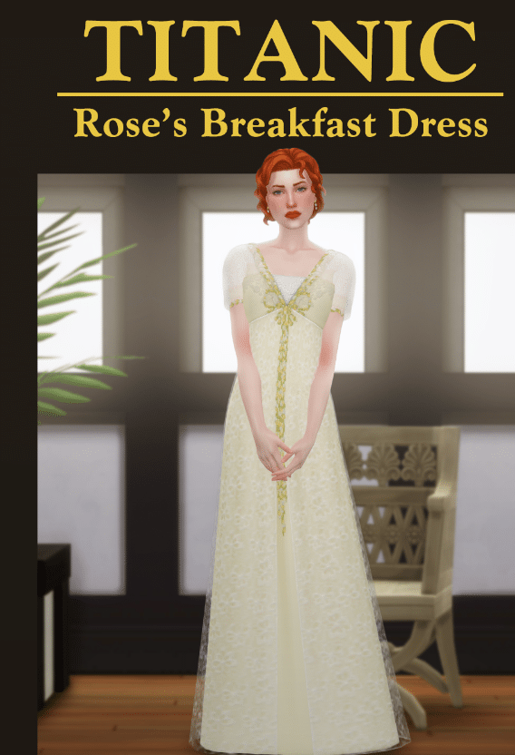 Rose's Breakfast Long Dress