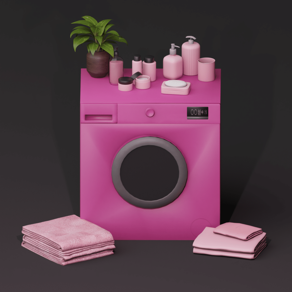 Laundry in Pink Set