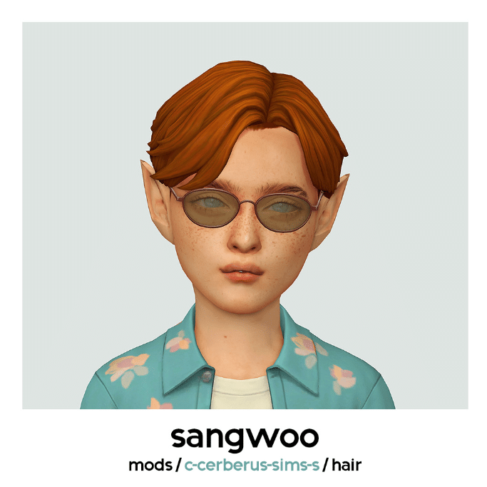 Sangwoo Short Korean Hairstyle for Male and Female