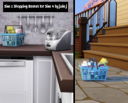 Sims 2 Shopping Basket