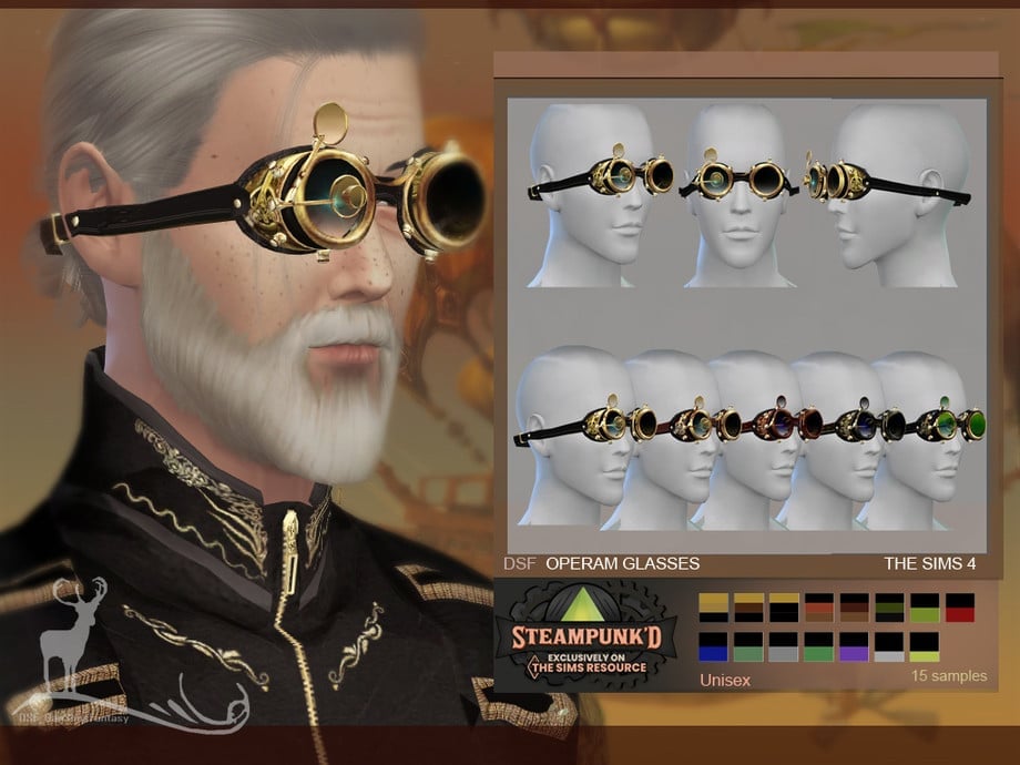 Steampunked Opera Glasses