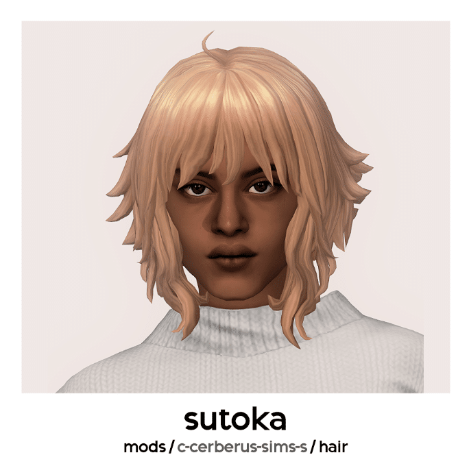 Sutoka Short Stylish Hairstyle for Male and Female
