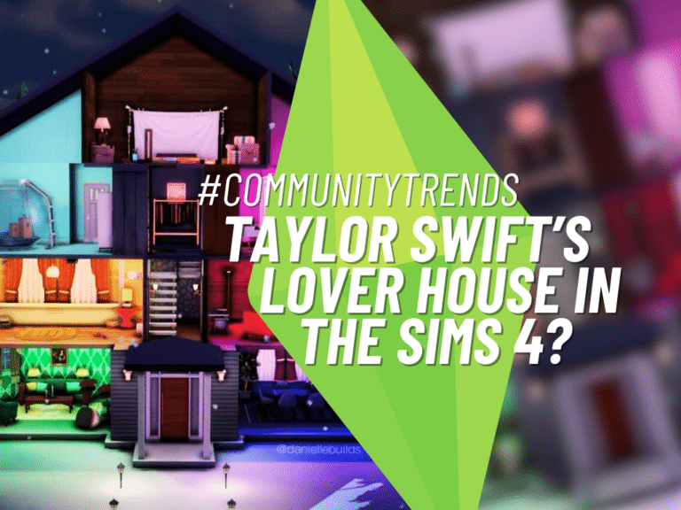 Look: Taylor Swift’s Lover House In The Sims 4!