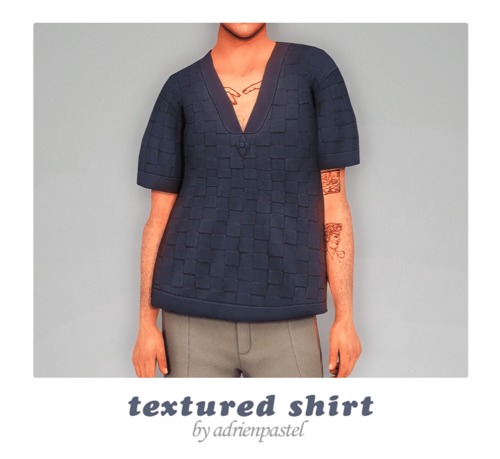 Texture Shirt for Male
