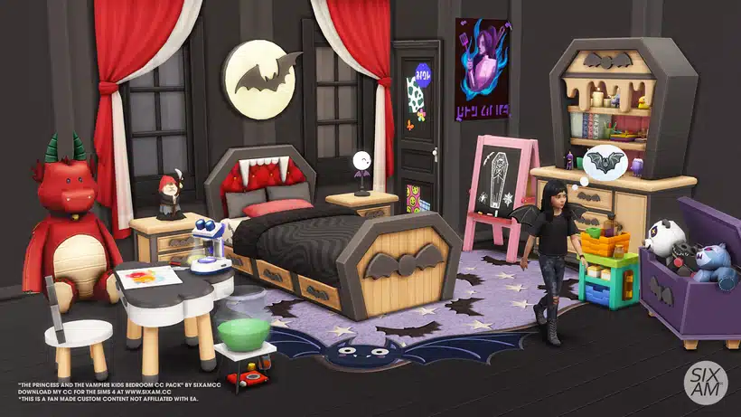 The Princess And The Vampire Kids Room