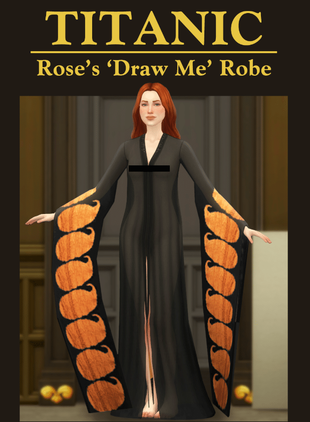 Titanic Rose's Robe for Female