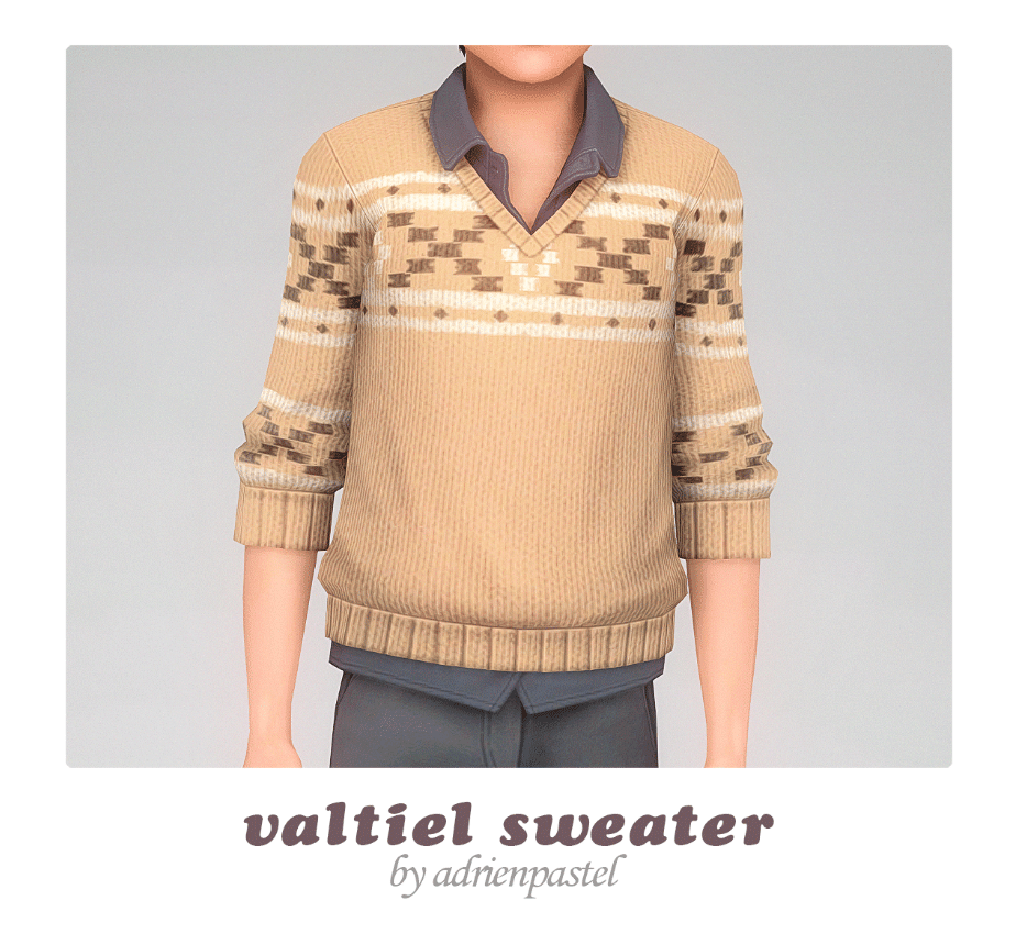 Valtiel Sweater with Undershirt for Children