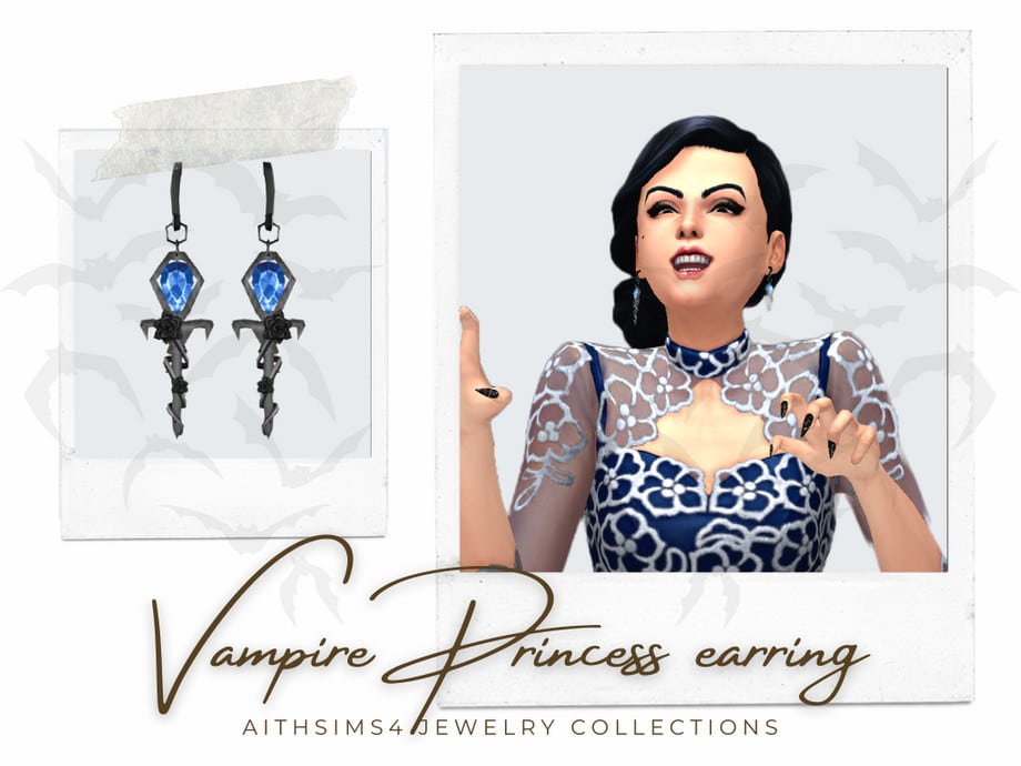 Vampire Princess Earrings