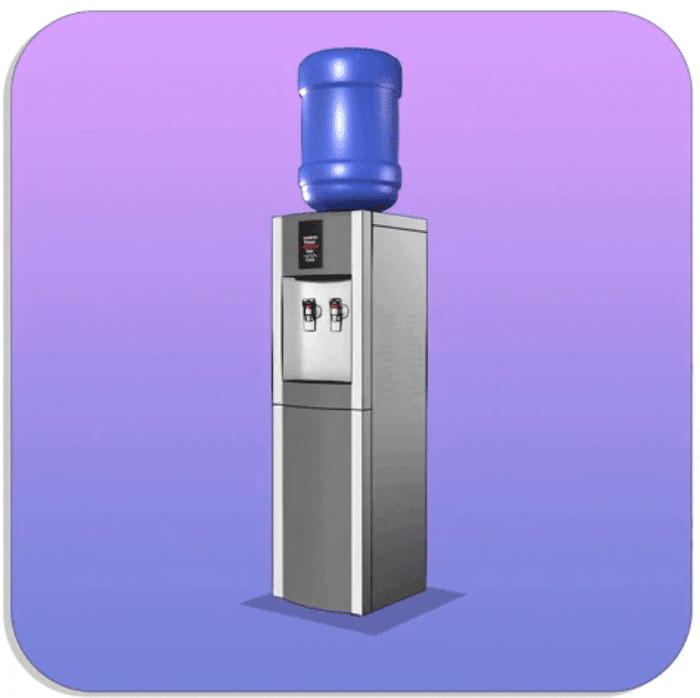 Water Dispenser Decor