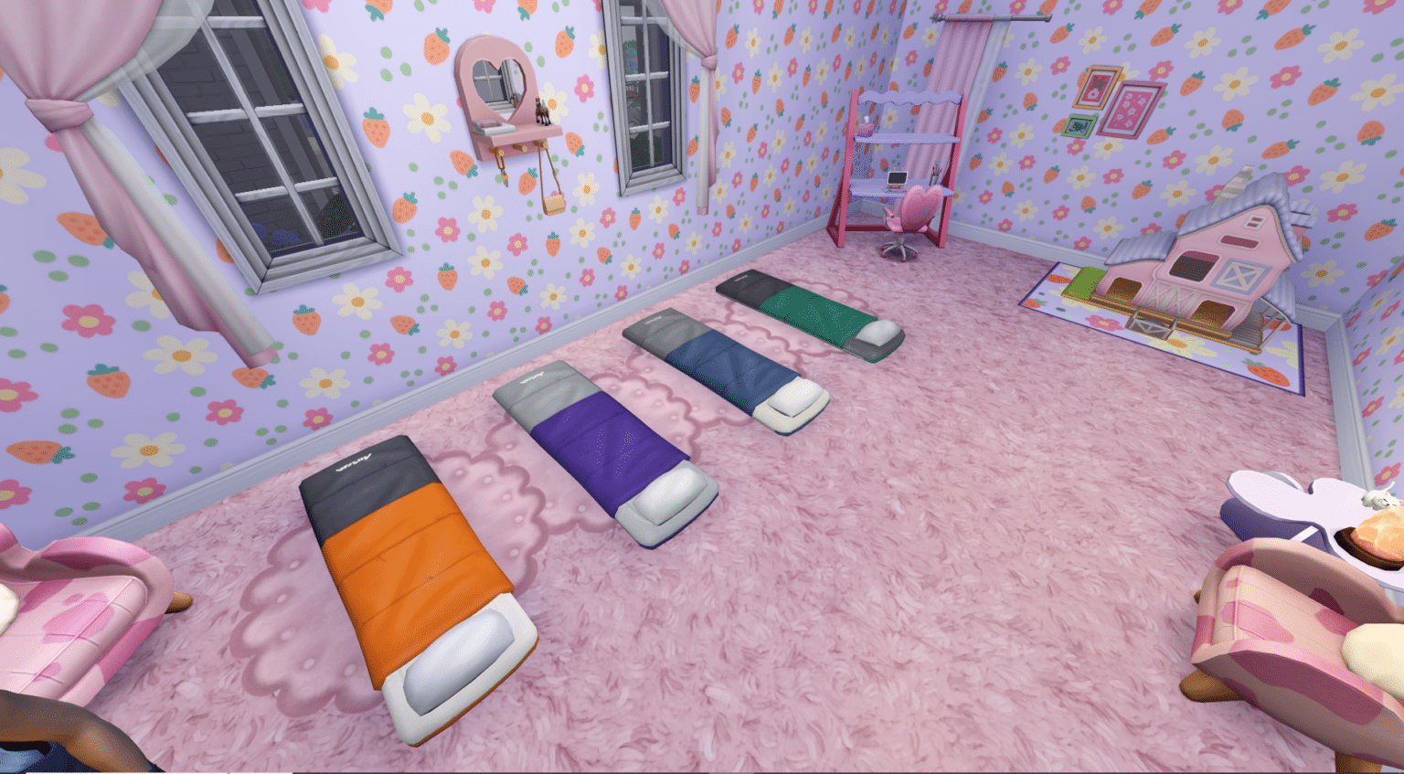 Throwing A Slumber Party In The Sims 4