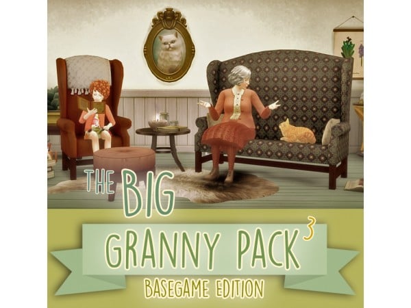 Fashionista’s Dream: The Big Granny Pack (Basegame Edition) – Ultimate Female Wardrobe Essentials