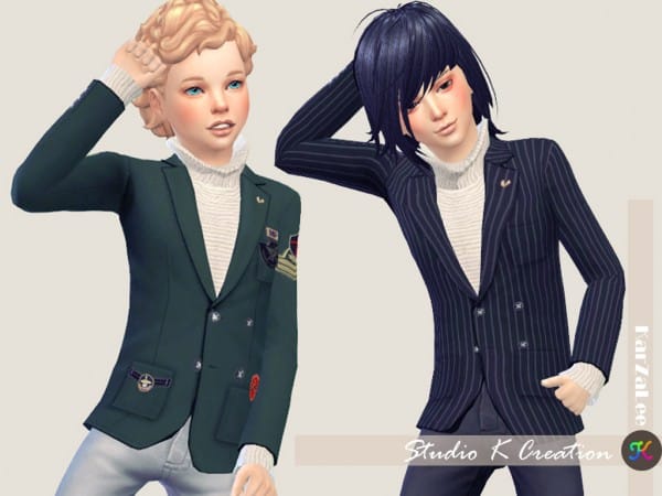 104870 giruto 30 blazers suit jackets for child s4cc sims4 featured image