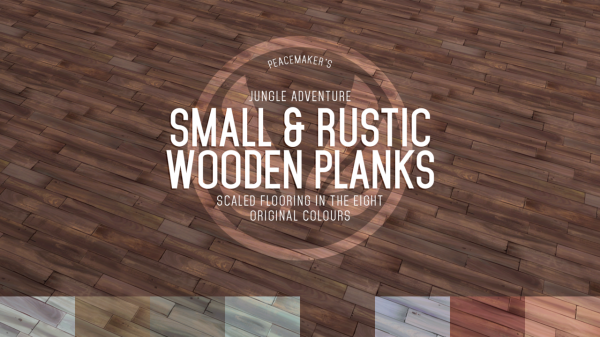 105009 small rustic wooden planks scaled jungle adventure flooring sims4 featured image
