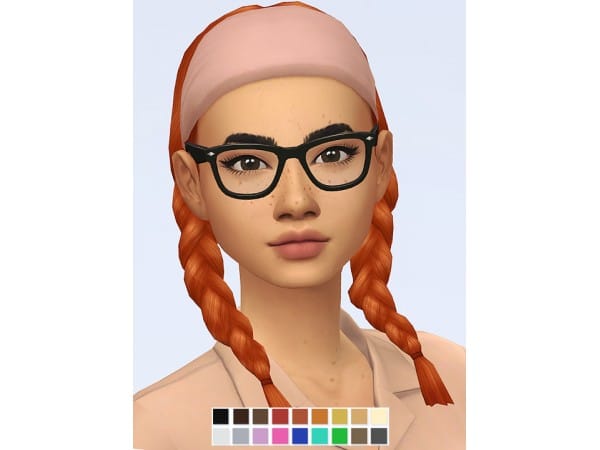 105050 shy archaeologist hair sims4 featured image