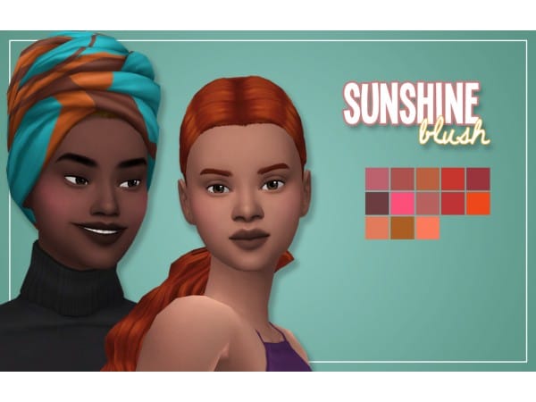 106160 sunshine blush sims4 featured image