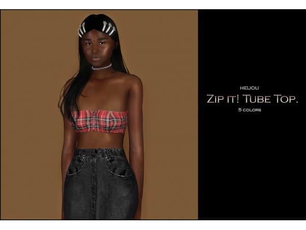 107656 zip it tube top by heijou sims4 featured image