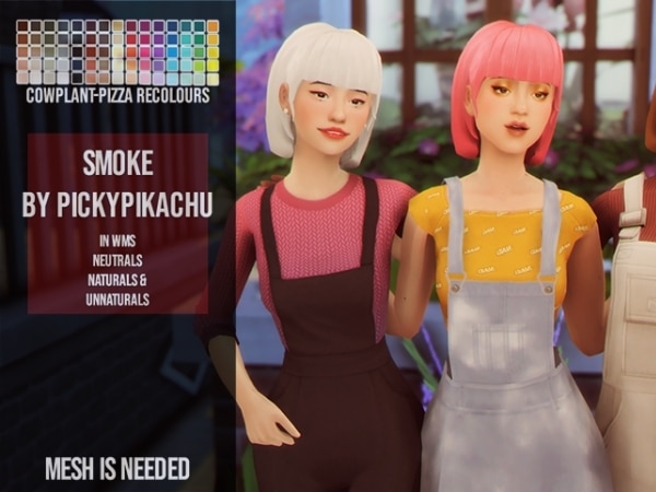 Enchanted Tresses: Smoke & Bobbi’s Alpha Hair Makeover (Cowplant-Pizza’s Lush Decor & Plants)