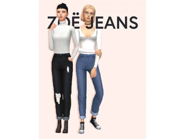 Zoë’s Denim Dream: Herasims’ Ultimate Alpha Jeans Collection (#AlphaCC)