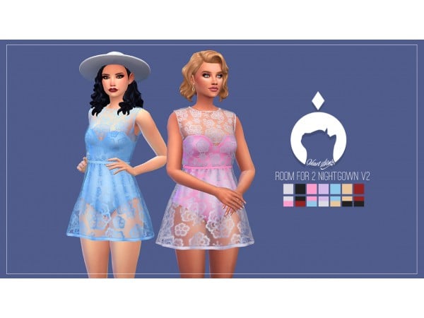 108942 room for 2 nightgown dress v2 by ikari sims sims4 featured image
