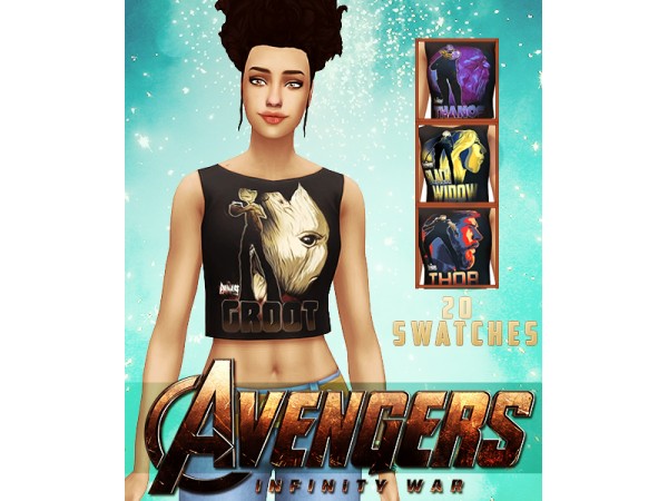108958 avengers infinity war tanktop by its horde x sims4 featured image