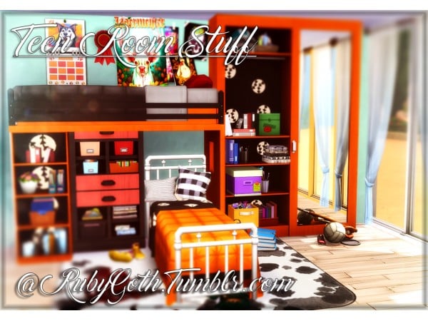 109311 teen room stuff by rubygoth sims4 featured image