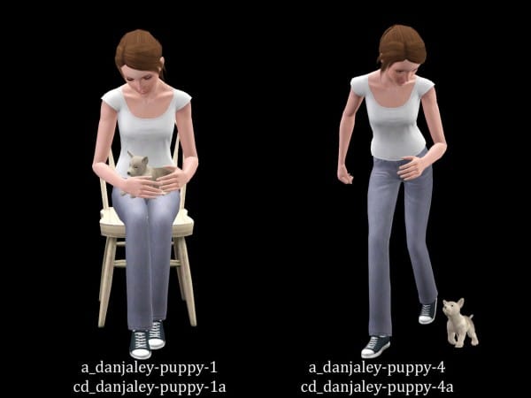 116817 puppy and dog poses by danjaley sims3 featured image