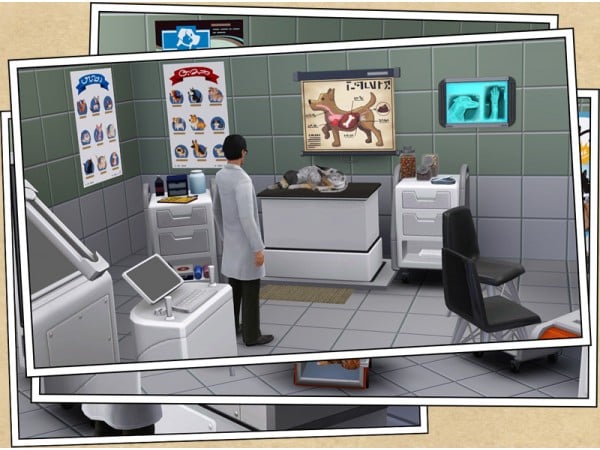 117425 sims 4 to 3 pet clinic veterinary by aroundthesims3 sims3 featured image