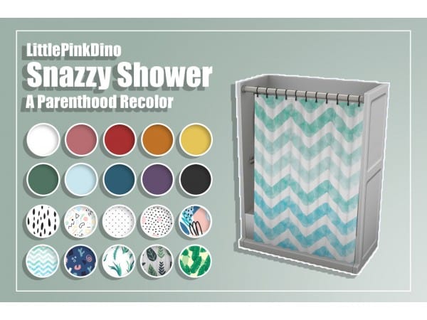 133015 snazzy shower a parenthood recolor by thelittlepinkdino sims4 featured image