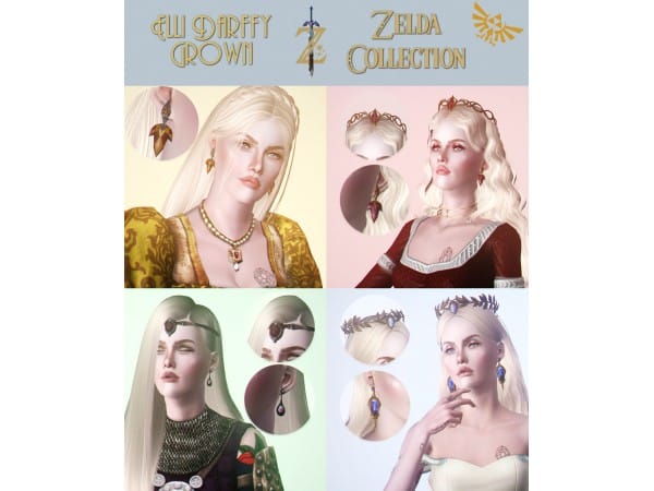 Ellidarffygrown’s Enchanted Treasures: Zelda-Inspired Jewelry Collection