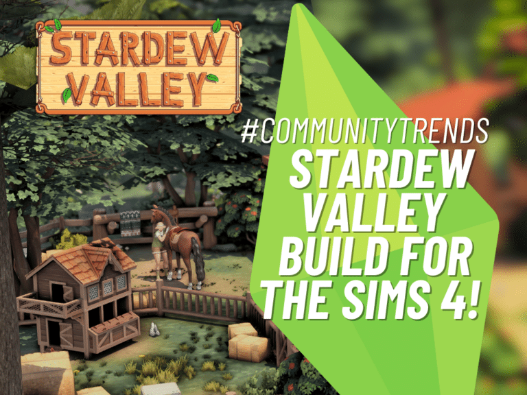 Trending Now: A Cozy Stardew Valley Build For The Sims 4!
