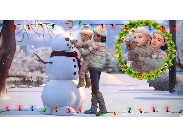Reanika-Anj’s Winter Wonders (Male, Family & Activity Poses Collection)