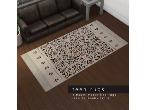 143445 teen rugs by donutsimmings sims4 featured image