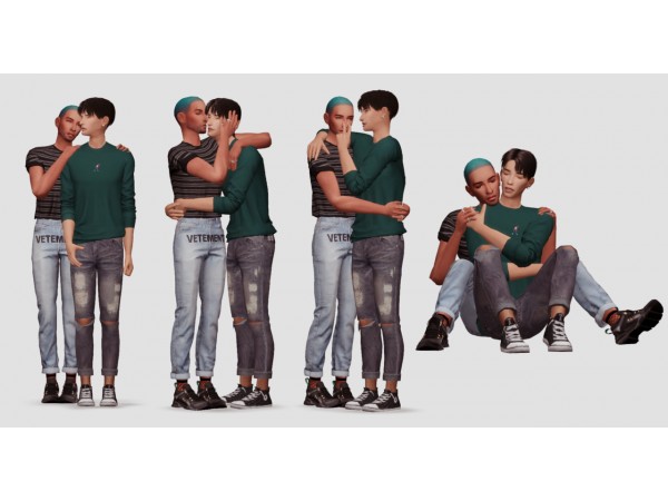 143656 honey pose pack by catsblob sims4 featured image